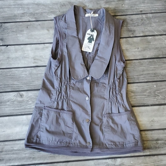 Mür Mür Jackets & Blazers - NWT Womens The Buckle Mür Mür Vest Sz Small